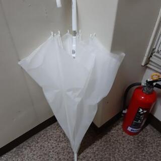 半透明傘　ワンタッチ開き　70cm