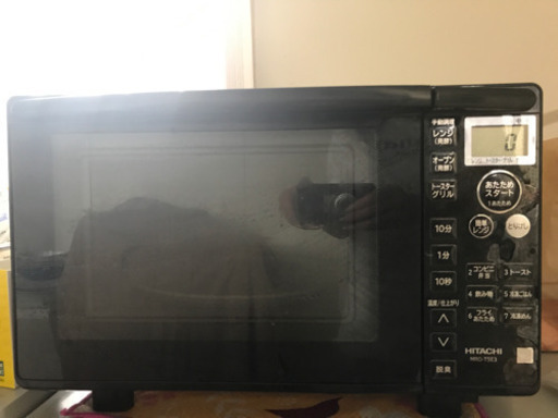※譲り先きまりました！！日立オーブン機能付きレンジ！！ブラック色