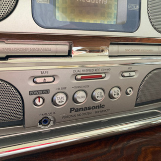 【お取引先決定‼️】パナソニック　CD &カセット ステレオ❤️の画像