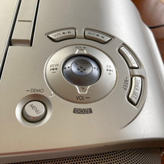 【お取引先決定‼️】パナソニック　CD &カセット ステレオ❤️の画像