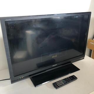 C-598【通電確認品/送料無料】SHARP 32型 液晶テレビ...