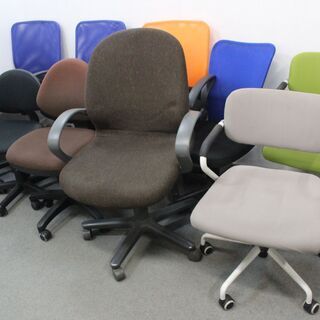 【オフィスチェア・事務椅子　10脚セット　無料であげます　譲ります。店頭引取りのみ　埼玉県朝霞市】の画像