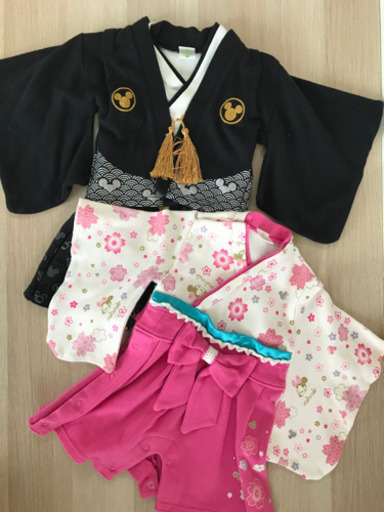 袴　ロンパース　60センチ