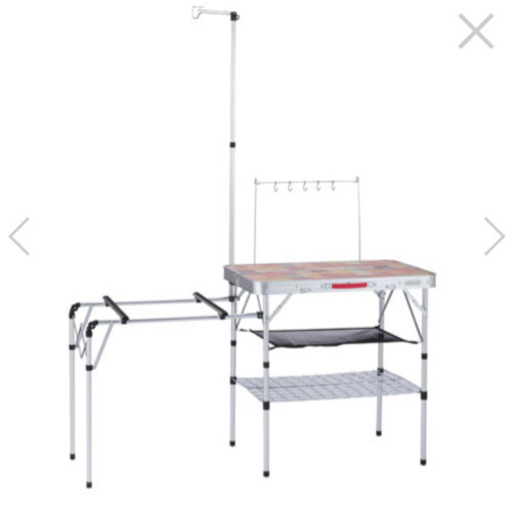 オールインワンキッチンテーブル  Colemanコールマン　2回のみ使用