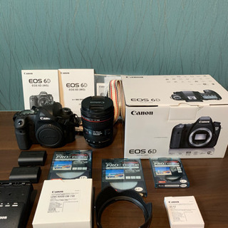 CANON フルサイズ一眼レフ6D  EF24-70 f:4L ...