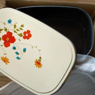 茶器収納ケース　おぼん　レトロ　の画像