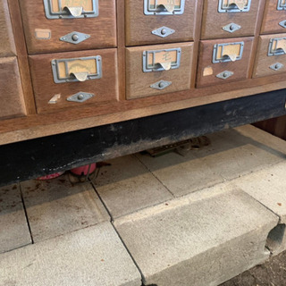 ビンテージ カードケース 図書館棚