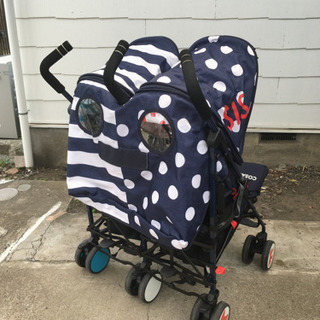 値下げしました！COSATTO　コサット ツインベビーカーの画像