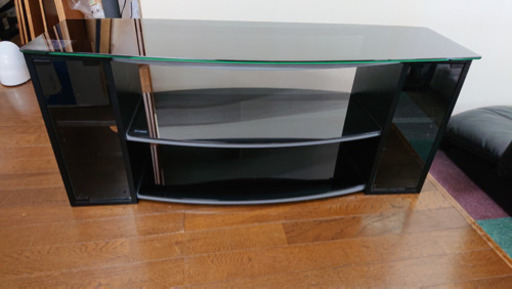 テレビ台　ブラック　中古