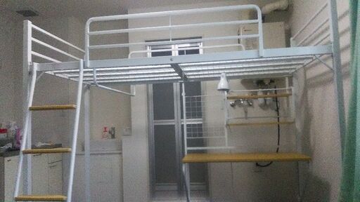 ニトリデスク一体型ロフトベット