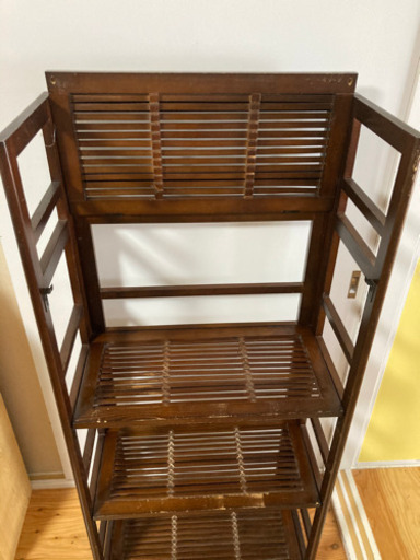 ウッドシェルフ　棚　収納