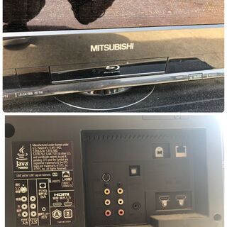 D-388【通電確認品】MITSUBISHI 三菱 液晶カラーテレビ 40インチ LCD-40BHR400 2010年製 一部ジャンクの画像