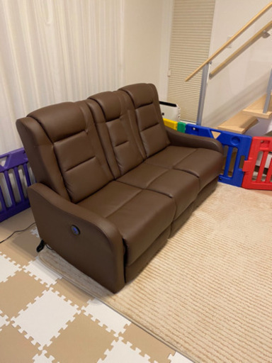 電動ソファー 購入価格15万円