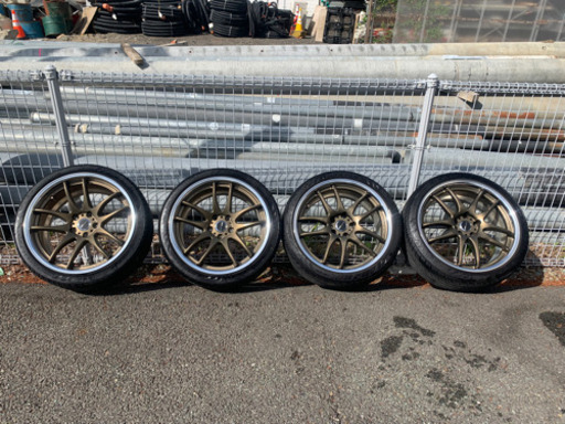 work CR2P 19インチ　114.3 5H 4本