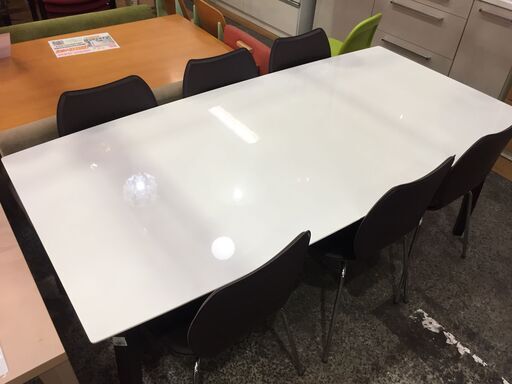 【愛品館市原店】ダイニング7点セット【管理IDS007607-104】