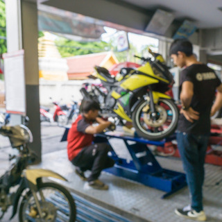 カブなどバイクの整備を教えます！