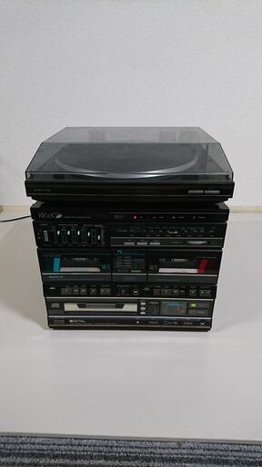 SANYO サンヨー ターンテーブル レコードプレイヤー DC-Wo5 CD PL/DC-Wo5 TAC コンポ ステレオシステム スピーカーなし