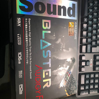 CREATIVE BLASTER AUDIGY FX サウンドカード
