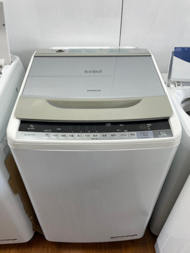 送料・設置込み　HITACHI 9kg 2016年　インバーター