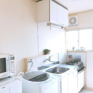 埼玉県北 熊谷 オシャレな10畳広々1DK！家電付！1階！