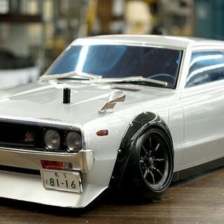 札幌 引き取り 現状品 スカイライン GTR ラジコン ボディ ...