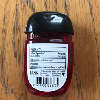 bath&body worksのサニタイザー【新品未使用】の画像