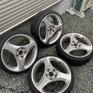 OZレーシング　17インチ 引っ張り　タイヤ新品　アメリカンレー...