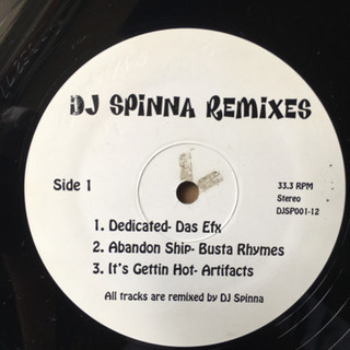 【送料無料】DJ SPINNA 2枚セットの画像