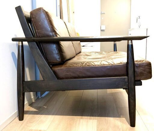 札幌近郊　送料無料　journal standard Furniture / ジャーナルスタンダードファニチャー スミス 2人掛けソフ