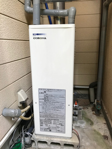 灯油湯沸かし器とガスコンロ