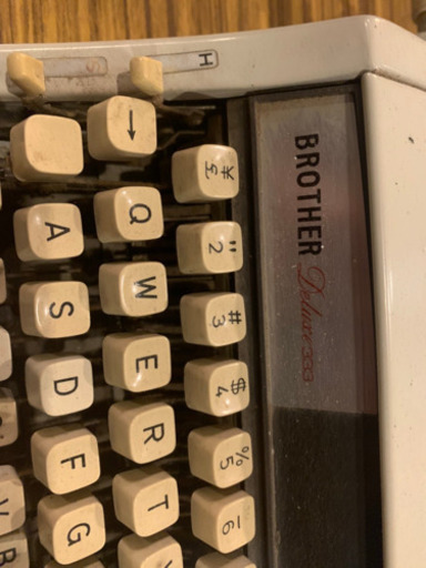 BROTHER DELUXE333 タイプライター