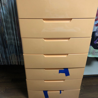 処分品！7段ハイチェスト【ジャンク】