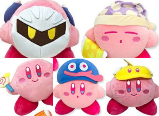 カービィ　ぬいぐるみ　5点