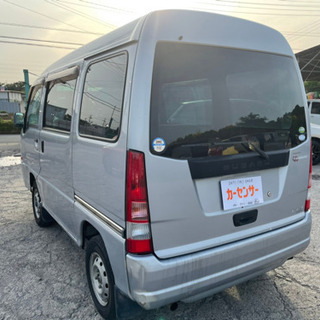 【支払総額9.8万円】車検令和5年5月サンバーバン 5速MT タイベル交換済み ハイルーフ 激安バン 農道のポルシェ！4気筒エンジン♪乗って帰れます★の画像