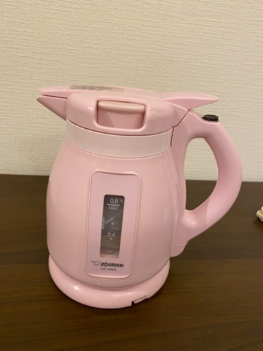 象印電気ケトル　2013製