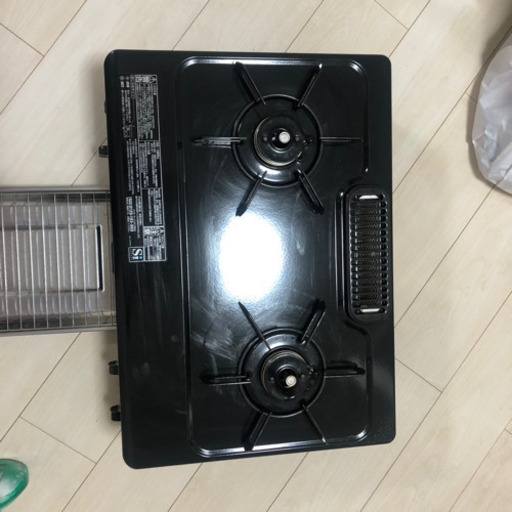 ガスコンロ　美品　配送能設置可能