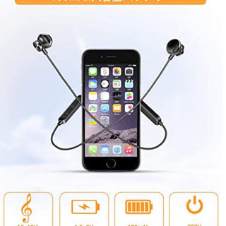 F72 Bluetooth イヤホン ワイヤレスイヤホン HI-FI高音質の画像