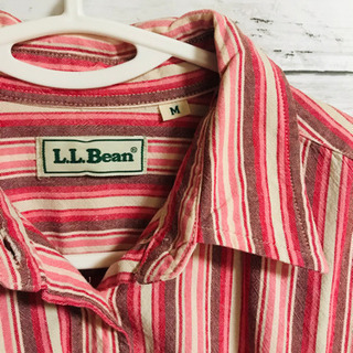 L.L.Bean ★ストライプシャツの画像