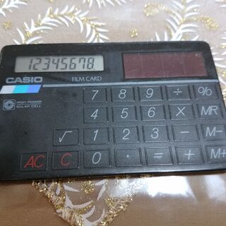 無料 CASIO カード電卓　<転売可能>