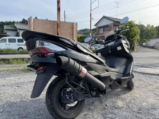 ★支払い総額 5.2万円★ スズキ スカイウェイブ250S CJ46A  社外マフラー！ 激安ビッグスクーター！ 通勤通学に♪ 関東圏内即日配送可能です！