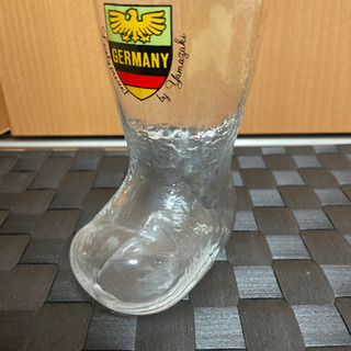 新品未使用　ドイツ土産　小型ブーツ型ジョッキ