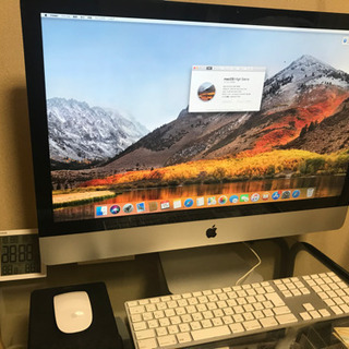 Macデスクトップ綺麗　hpパソコンつき激安
