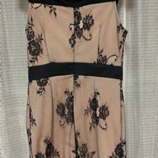 ブラック　オフショル　ドレス　ワンピースの画像