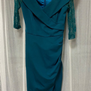 グリーン　ドレス　ワンピース　の画像