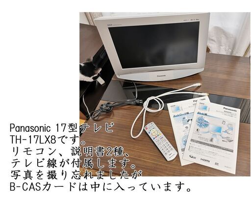 No,70 Panasonic 17型液晶テレビ　TH-17LX8