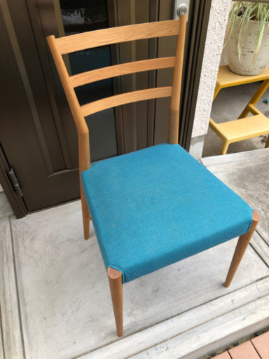 nissin 日進木工　ダイニングチェアー　2脚セット　中古品