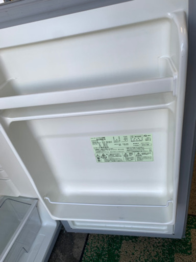 SHARP　シャープ　冷蔵庫　1ドア　75L　右開き　SJ-H8W　シルバー　動作確認済　コンパクト　一人暮らし　単身用