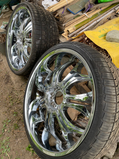 26インチ　タイヤ　ホイール　セット