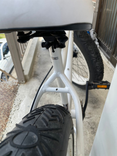 blue point 自転車 白 prnport kcnc