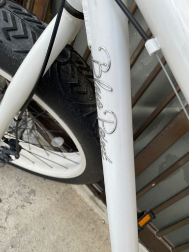 blue point 自転車 白 prnport kcnc